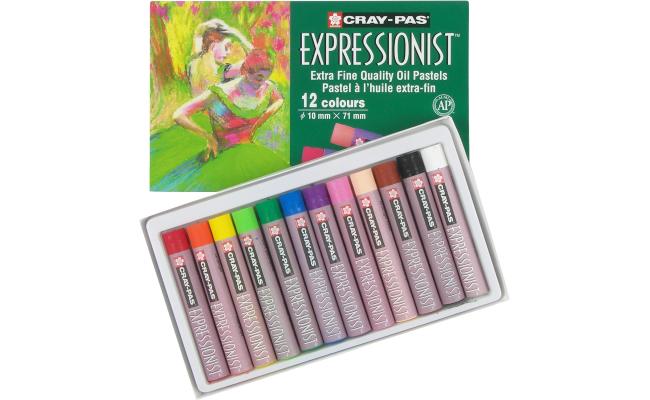 Cray-Pas Expressionist Oil Pastel Set 12 Colors